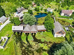 Drone Perspective Prints: Aerial photo of Majerovo Vrilo