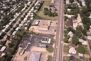 Subdivision Prints: An aerial photograph of South High Street