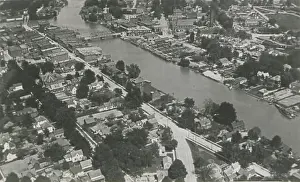 Aerial Photograph Prints: An aerial photograph of Wallaceburg