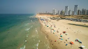 Day Light Prints: Aerial Photography of the Coastline of Rishon LeZion in central Israel