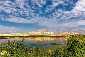 Green Hills Prints: Aerial view of Ankara, Nallıhan Bird Paradise