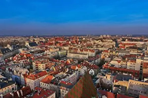 Horizon House Prints: Aerial view on the centre of the city Wroclaw, Poland