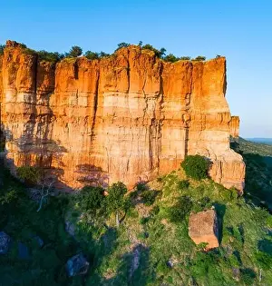 Iconic Landscape Prints: An aerial view of the Chilojo cliffs, Gonarezhou National Park, Zimbabwe