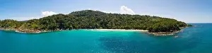 Hight Prints: Aerial view drone shot Amazing panorama Freedom beach at phuket island beautiful island in thailand Amazing High angle