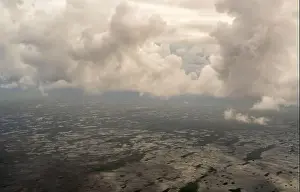 Scenic Flight Prints: An Aerial view of Everglades National Park, Florida, United States