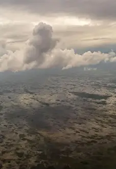 Scenic Flight Prints: An Aerial view of Everglades National Park, Florida, United States