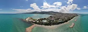 Beautiful View Prints: Aerial view of Gerze, a charming town in the Black Sea region of Turkey