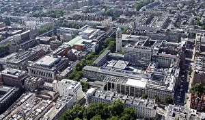London Skyline Prints: aerial view of Imperial College, London