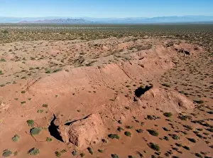 Mendoza Prints: Aerial view of Ischigualasto Provincial Park in San Juan Province