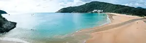 Harn Prints: Aerial view of Nai Harn beach in Phuket, Thailand