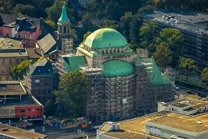 Citizens Prints: Aerial view, place of worship Old Synagogue