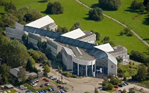 Universities Prints: Aerial view, Private University of Witten
