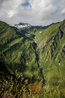 Engelberg Prints: Aerial top view of the splendid Swiss Alps