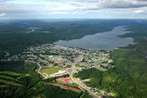 Aerial Views Prints: aerial, Wawa, Ontario