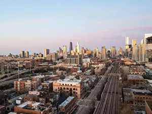 Aerial of West Loop