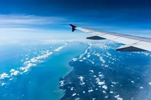 Sun Top Prints: Aerioal view of the Phuket island, Thailand, Asia
