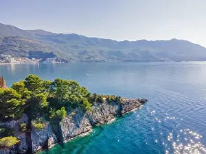 Kotor Prints: Aerophotography. View from flying drone
