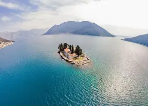 Kotor Prints: Aerophotography. View from flying drone
