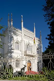 Release Prints: Africa Mozambique Maputo Architectural view of Natural History Museum