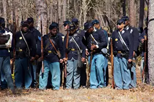 Paying Prints: African American soldiers at Olustee Battlefield Historic State Park near Lake City