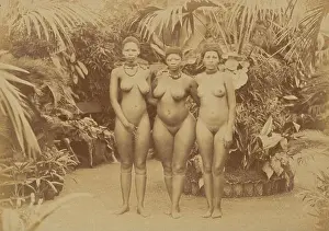 Three African Women. Prince Roland Napoleon Bonaparte (French, 1858 - 1924)