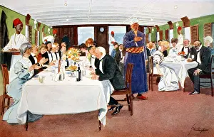 Waiter Prints: The After-dinner Speech, 1908. Artist: Lance Thackeray
