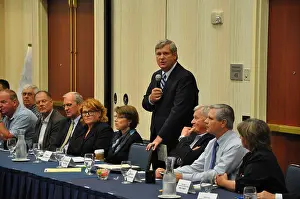 Sustainable Agriculture Prints: Agriculture Secretary Tom Vilsack announces a conservation effort in the Red River Basin