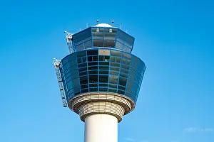 Sky Travel Prints: Air Traffic Control Tower of Athens International Airport, Greece