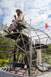 Scenic Beauty Prints: An Airboat Ride and Tour at Everglades National Park, Florida, United States