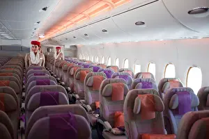 Beds Prints: Airbus a380 Emirates Airways standard class economy seats