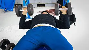 Physical Fitness Prints: Airman Josiah Schlitzkus-Paguirigan