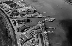 Overhead View Prints: AJAXNETPHOTO. 1979. WOOLSTON, ENGLAND
