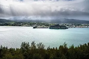 Cloud Sky Prints: Akureyri panorama, Iceland