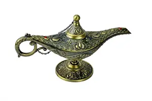 Desire Prints: Aladdin's magical genie lamp