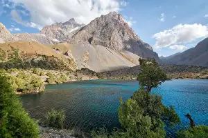 Alaudin Lake in the Fann Mountains, taken in Tajikistan in August 2018 taken in hdr