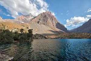 Alaudin Lake in the Fann Mountains, taken in Tajikistan in August 2018 taken in hdr