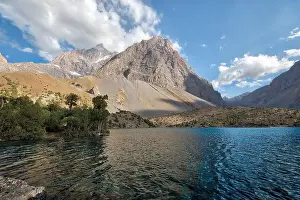 Alaudin Lake in the Fann Mountains, taken in Tajikistan in August 2018 taken in hdr