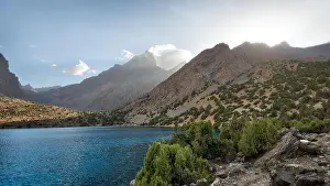 Central Color Prints: Alaudin Lake in the Fann Mountains, taken in Tajikistan in August 2018 taken in hdr