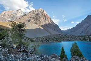 Central Color Prints: Alaudin Lake in the Fann Mountains, taken in Tajikistan in August 2018 taken in hdr