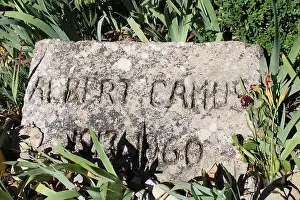 Nobel Prize Prints: Albert Camus Grave Lourmarim Vaucluse France