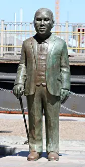Melissa Jooste Prints: The Albert Luthuli Statue at the Nobel Square Monument