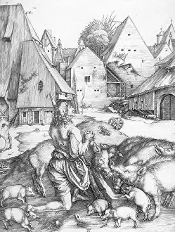 Tale Prints: Albrecht Dürer - The Prodigal Son - WGA7275