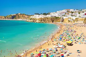 Resorts Prints: Albufeira Beach, Algarve coast, Portugal