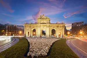 The Alcala Door (Puerta de Alcala) is a one of the Madrid ancient doors of the city of Madrid, Spain. It was the entrance of people coming from France