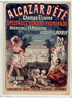 Alcazar Prints: Alcazar d'Été presents a spectacle