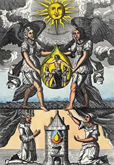 Paranormal Prints: ALCHEMY - MUTUS LIBER, OR SILENT BOOK - PLATE 2