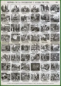 Hundred Years War Prints: Aleluya. Historia de la insurrección y guerra de Cuba. Grabado popular del siglo XIX