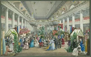 "Alexander II at the Bazaar in the St Petersburg Assembly of Nobility"