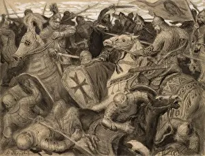 Saints Prints: Alexander Nevsky. Museum: PRIVATE COLLECTION