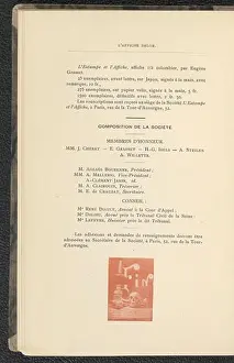 Criticism Prints: Alexandre Demeure de Beaumont was a late nineteenth-century author associated with critical writing on poster art